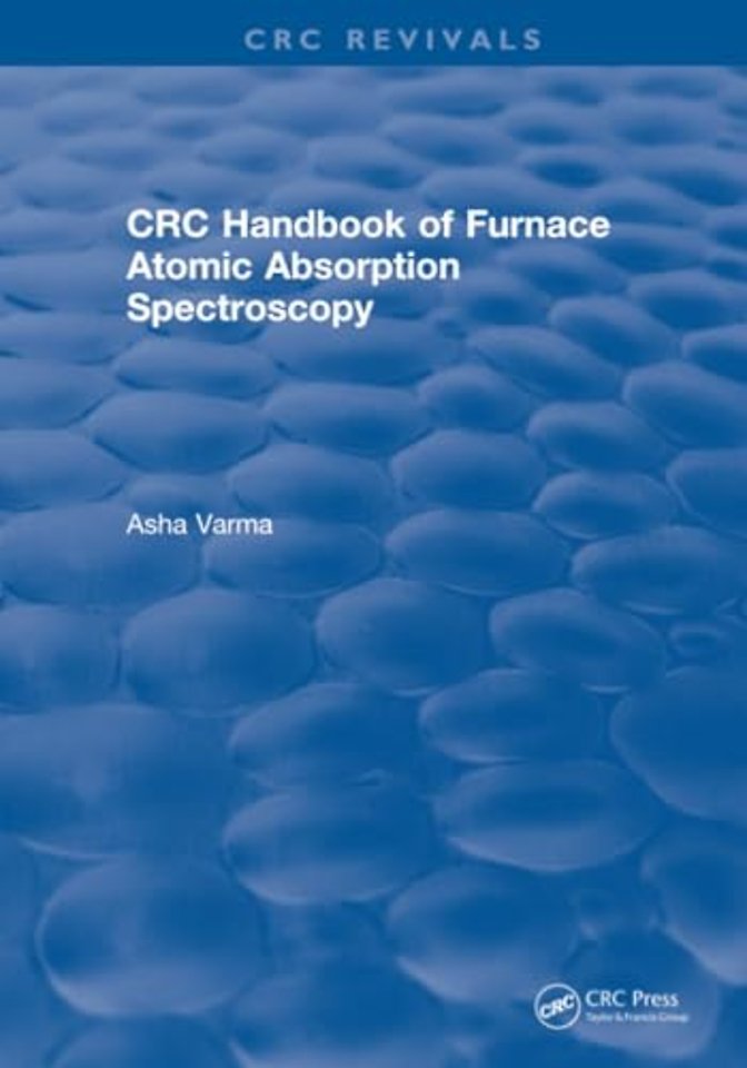 CRC Handbook of Furnace Atomic Absorption Spectroscopy