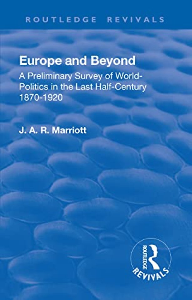Revival: Europe and Beyond (1921)