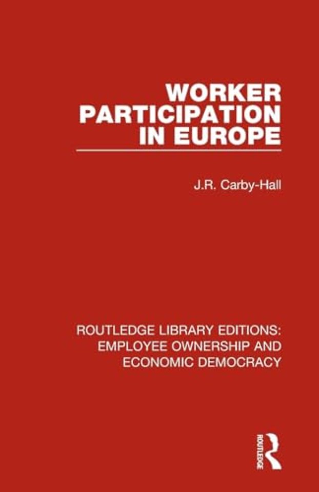 Worker Participation in Europe