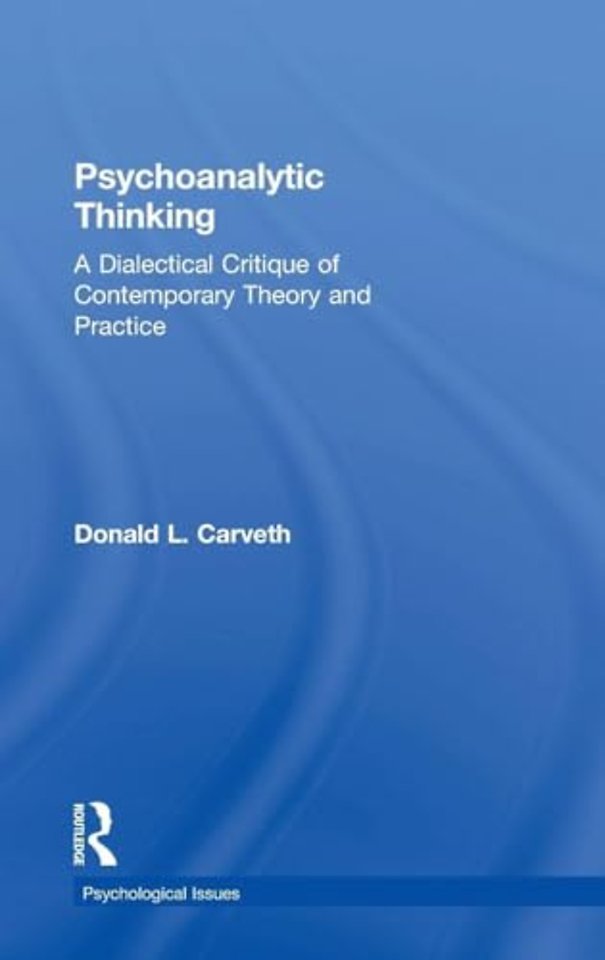 Psychoanalytic Thinking