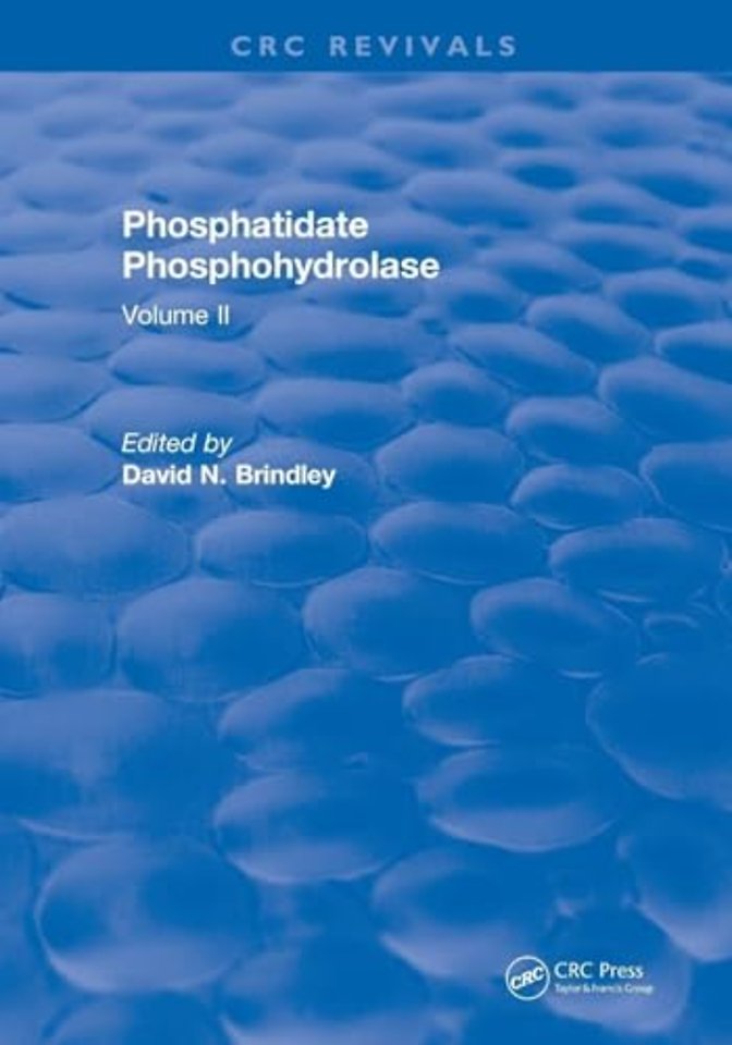Phosphatidate Phosphohydrolase (1988)