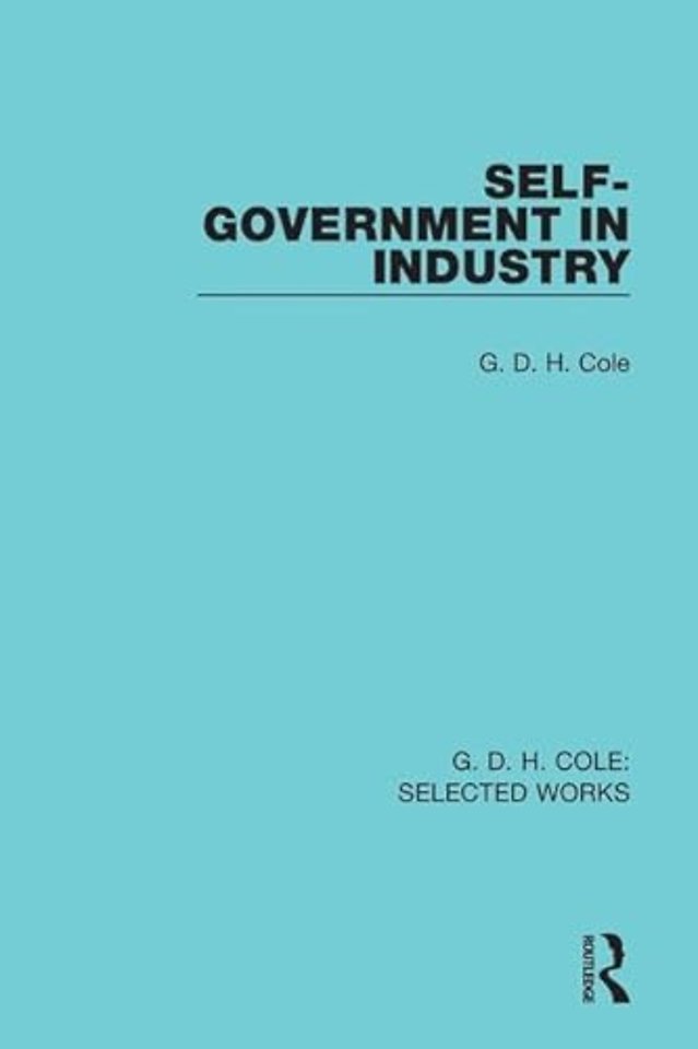 Self-Government in Industry