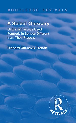 Revival: A Select Glossary (1906)