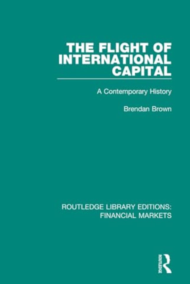 Flight of International Capital