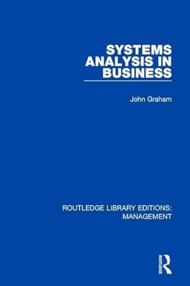 Systems Analysis in Business