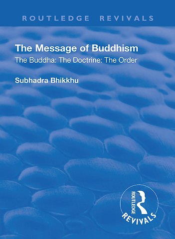 Revival: The Message of Buddhism (1926)