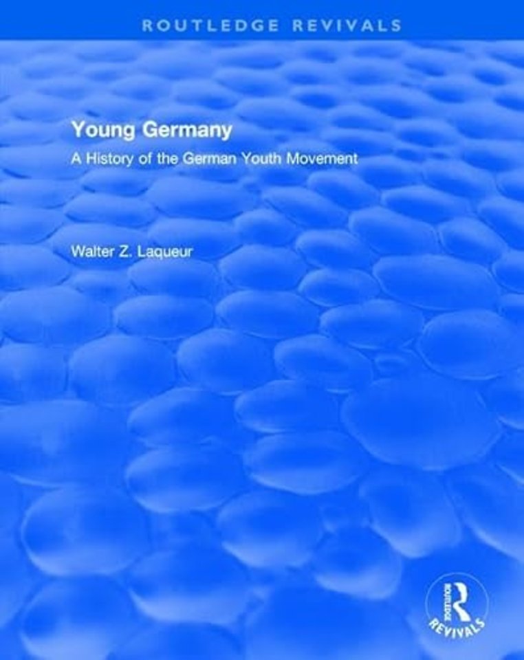 Routledge Revivals: Young Germany (1962)