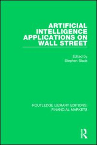 Artificial Intelligence Applications on Wall Street
