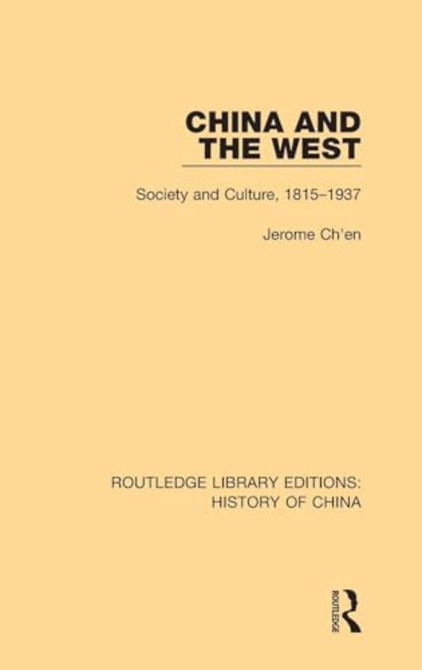 China and the West