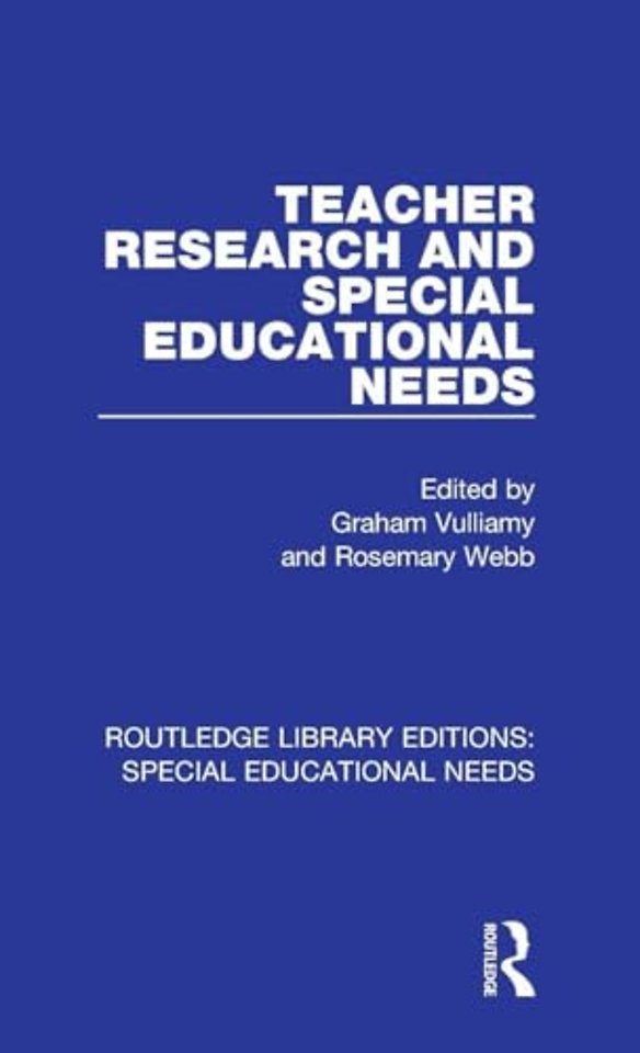 Teacher Research and Special Education Needs