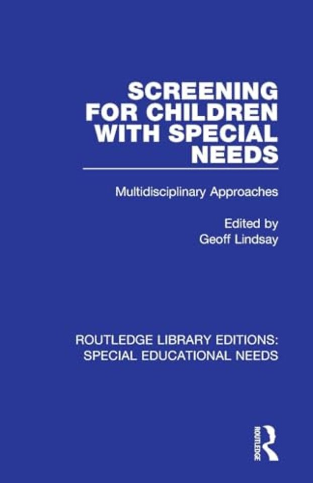 Screening for Children with Special Needs