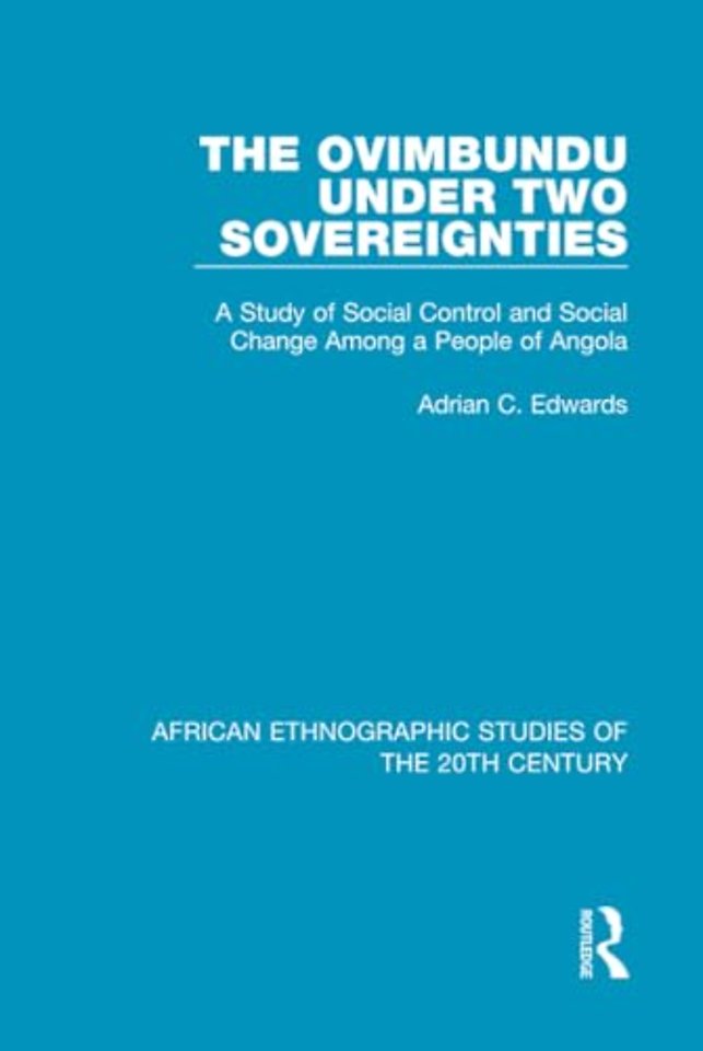Ovimbundu Under Two Sovereignties