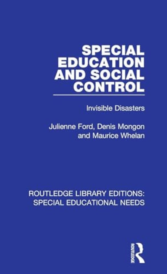 Special Education and Social Control