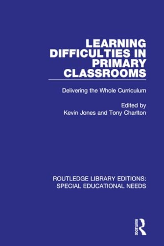 Learning Difficulties in Primary Classrooms
