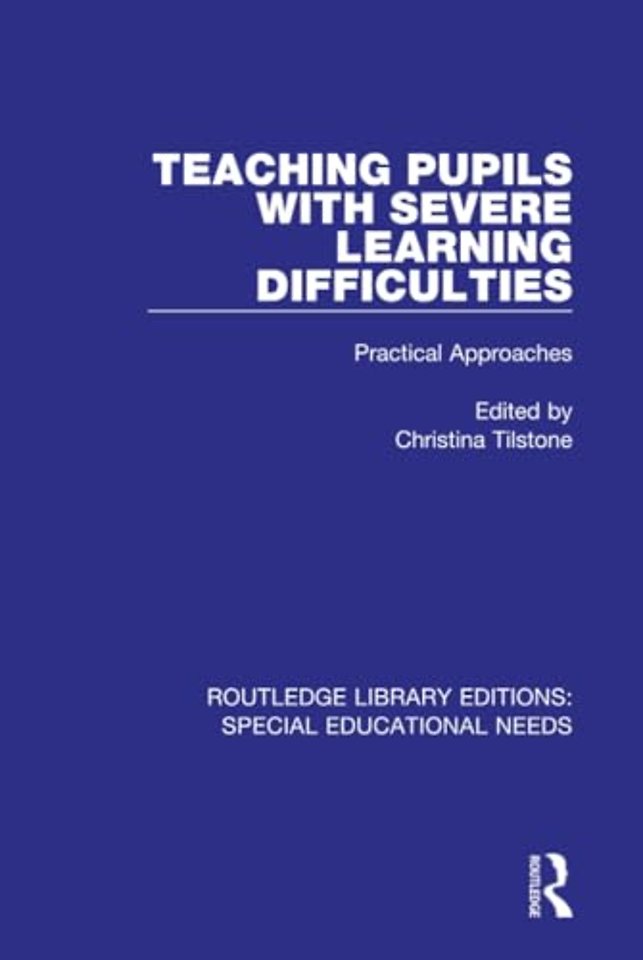 Teaching Pupils with Severe Learning Difficulties