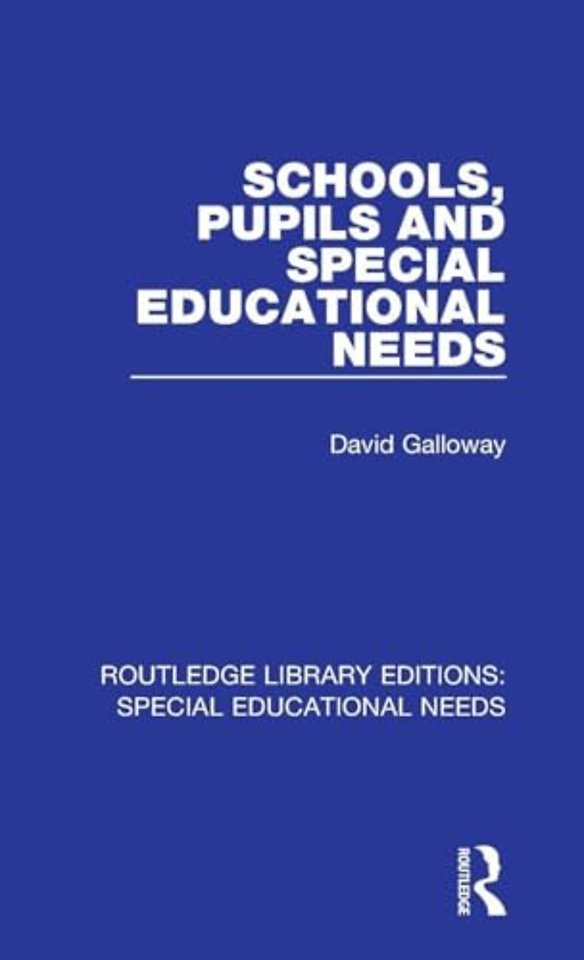 Schools, Pupils and Special Educational Needs
