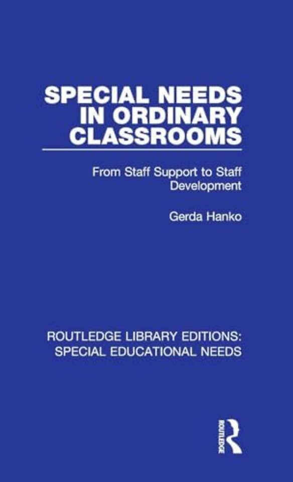 Special Needs in Ordinary Classrooms