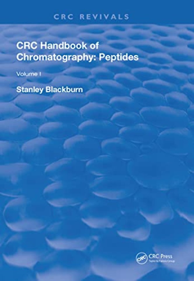 CRC Handbook of Chromatography