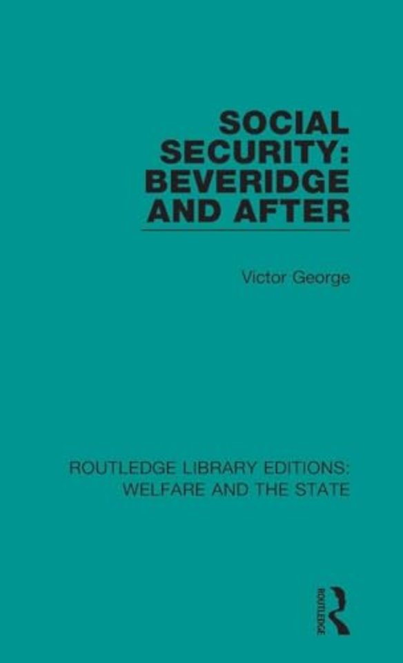 Social Security: Beveridge and After
