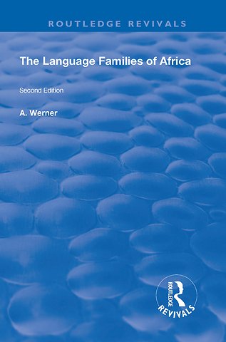 Language Families Of Africa