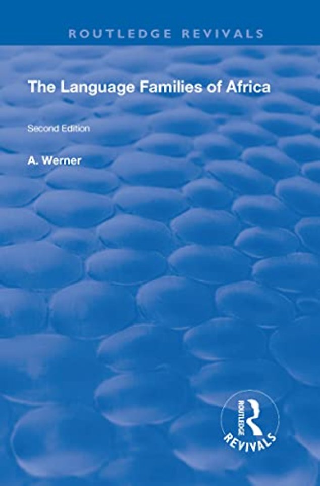 Language Families Of Africa
