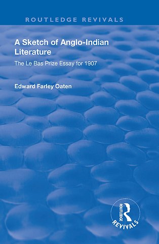 Sketch of Anglo-Indian Literature
