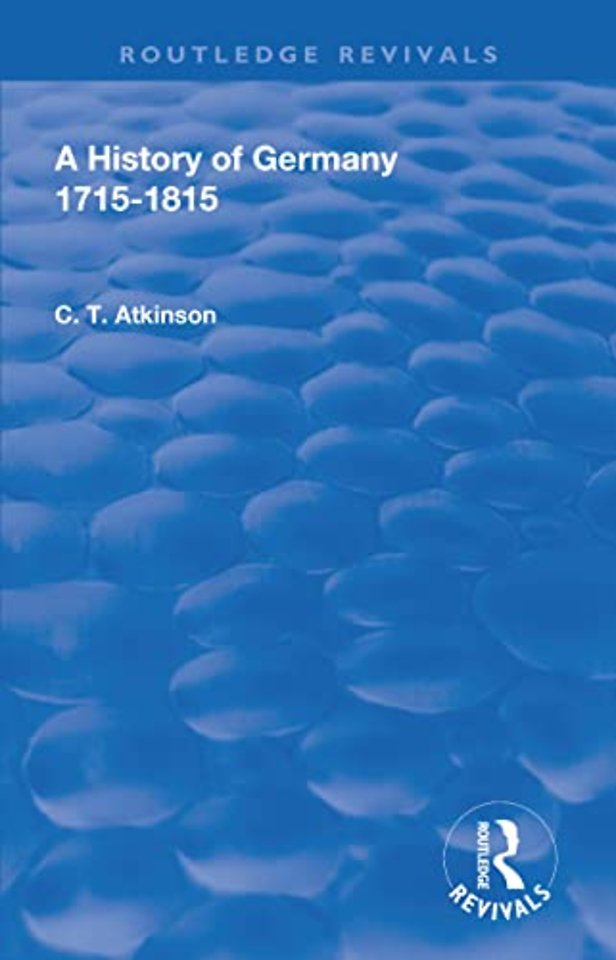 History of Germany 1715-1815