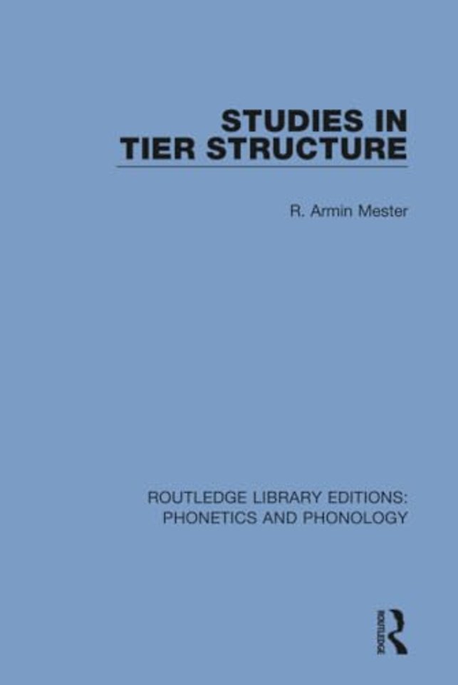 Studies in Tier Structure
