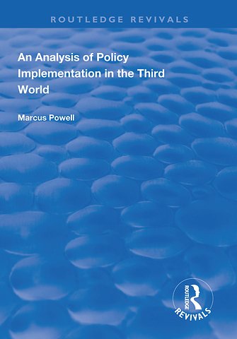 Analysis of Policy Implementation in the Third World
