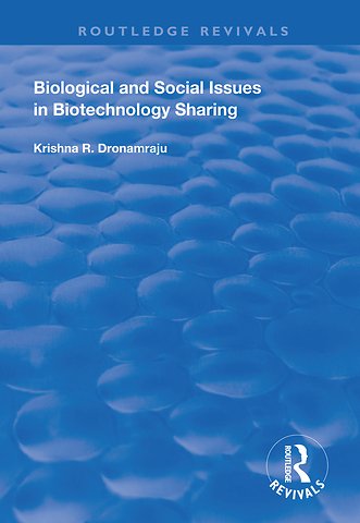 Biological and Social Issues in Biotechnology Sharing