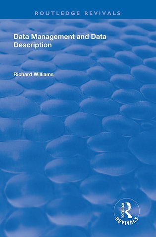 Data Management and Data Description