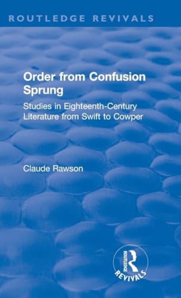 Order from Confusion Sprung