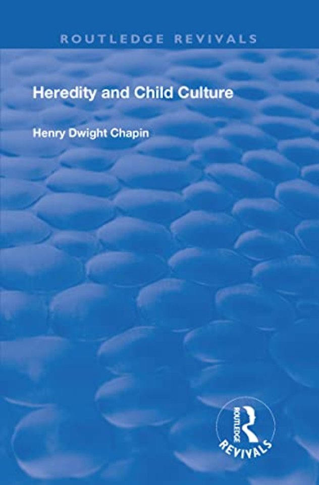 Heredity and Child Culture