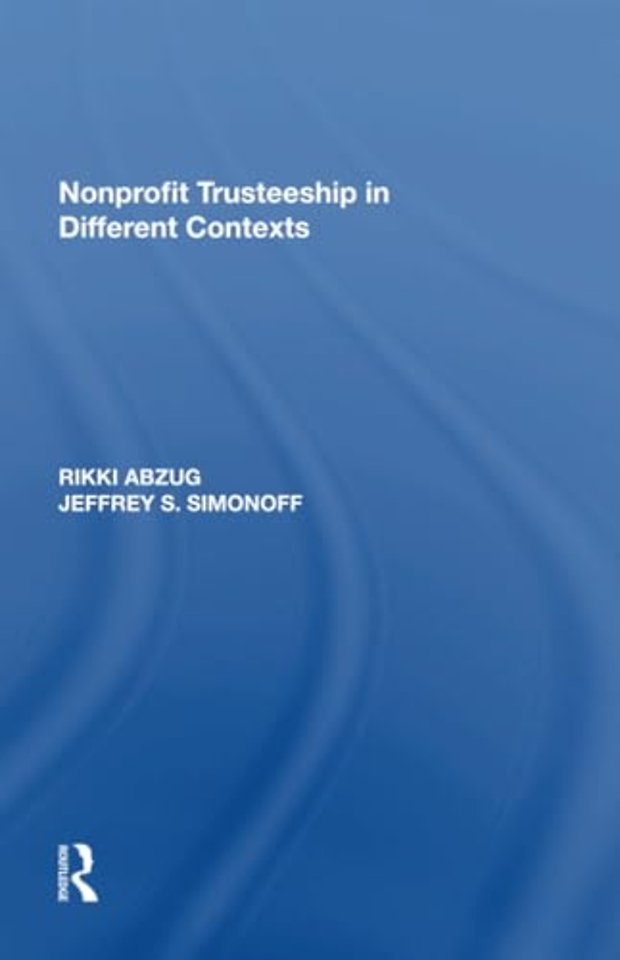 Nonprofit Trusteeship in Different Contexts