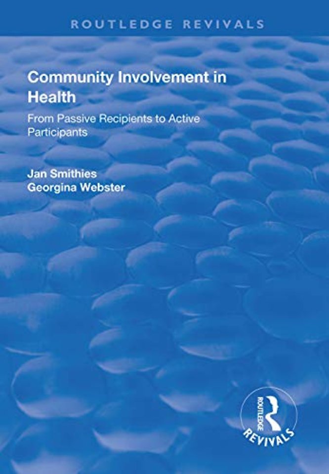 Community Involvement in Health