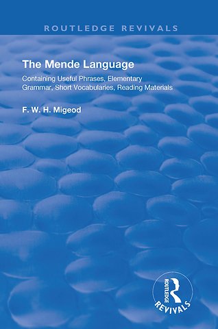 Mende Language