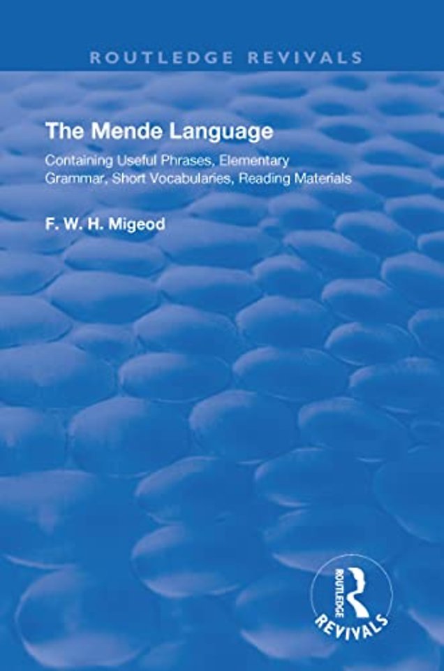 Mende Language