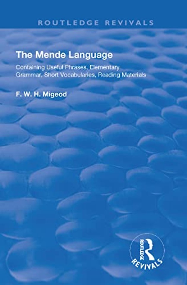 Mende Language