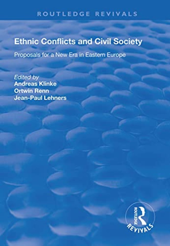 Ethnic Conflicts and Civil Society