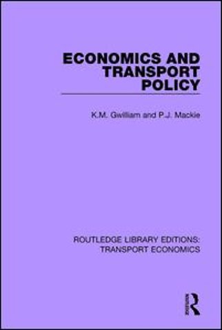 Economics and Transport Policy