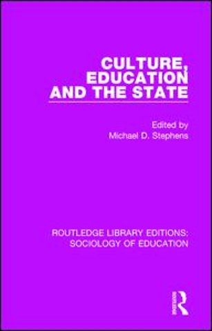 Culture, Education and the State