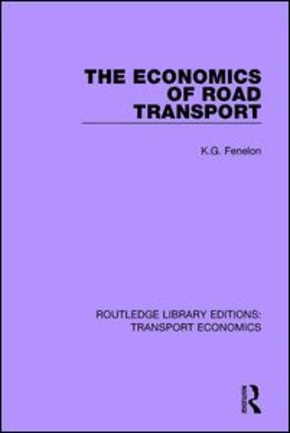 Economics of Road Transport