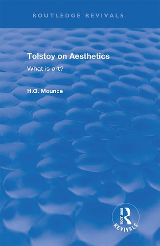 Tolstoy on Aesthetics