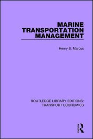 Marine Transportation Management