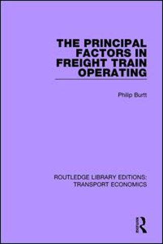 Principal Factors in Freight Train Operating