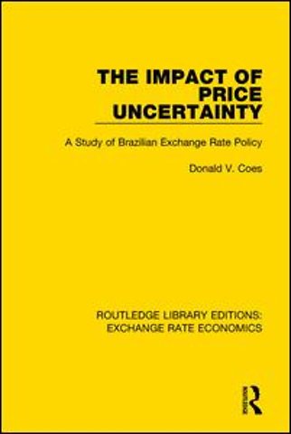Impact of Price Uncertainty