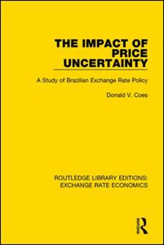 Impact of Price Uncertainty