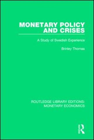 Monetary Policy and Crises