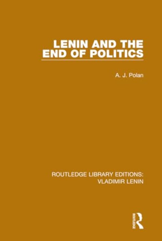 Lenin and the End of Politics