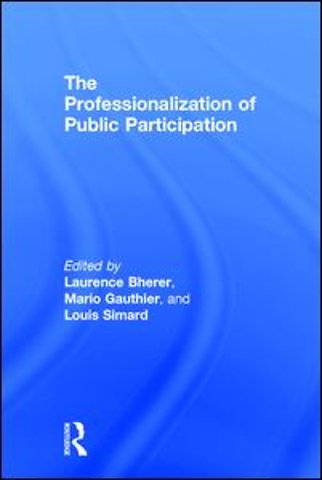 Professionalization of Public Participation
